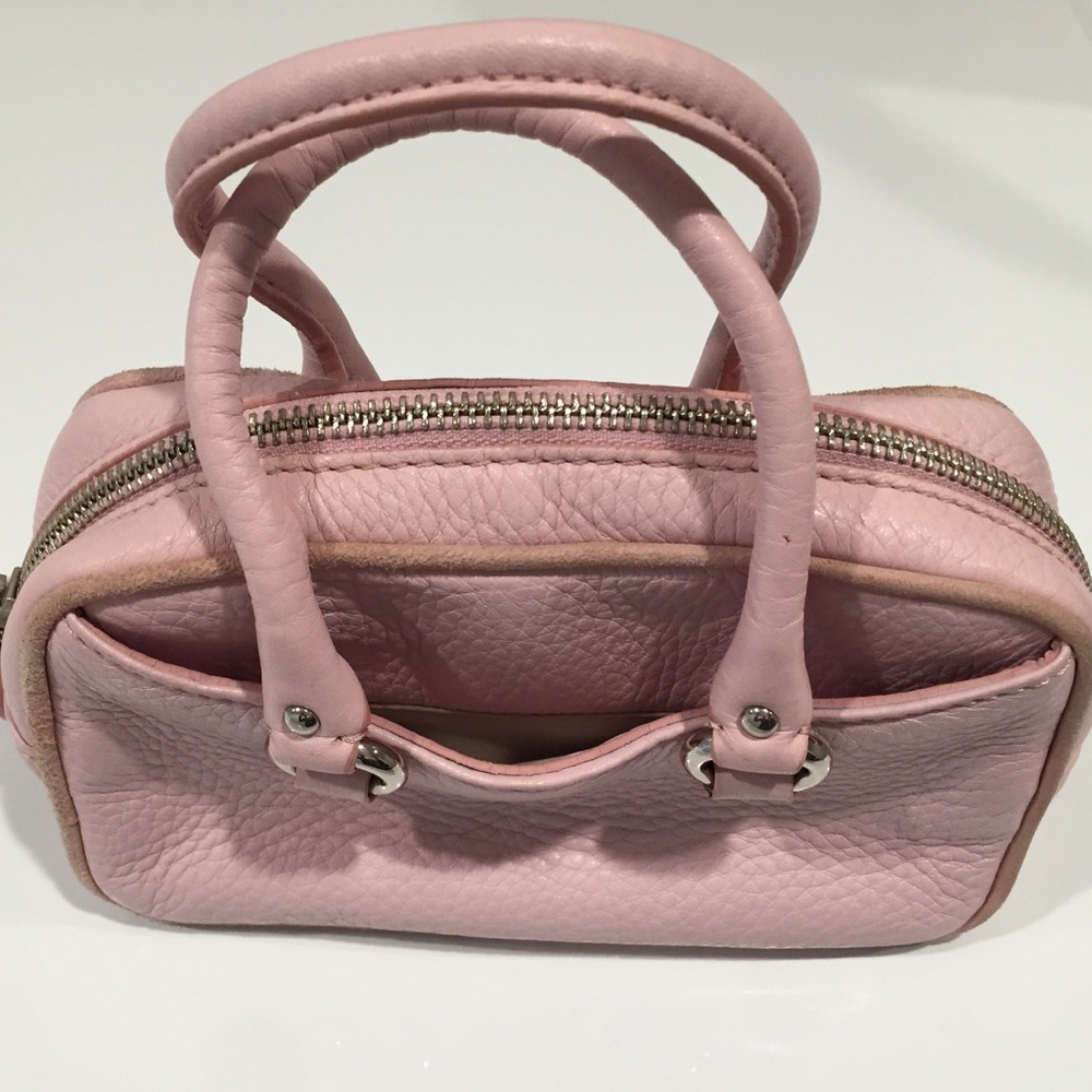 Cole Hana Mini Bowling Leather Handbag